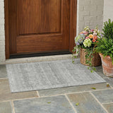3' X 5' Taupe And Brown Tribal Washable Indoor Outdoor Area Rug