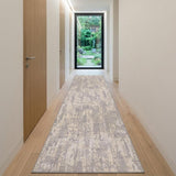 15' Gray Ivory Beige Cream And Taupe Area Rug
