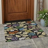 3' X 5' Wheat And Gold Animal Print Washable Indoor Outdoor Area Rug