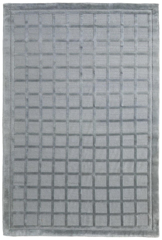 8' X 10' Chocolate Gray And Green Striped Washable Indoor Outdoor Area Rug