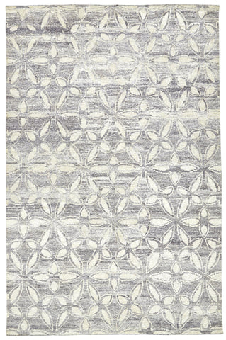 8' X 10' Terra Cotta Copper And Charcoal Patchwork Washable Indoor Outdoor Area Rug