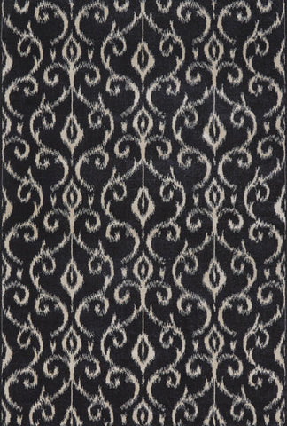 4' Runner Navy Blue Indoor Outdoor Runner Rug