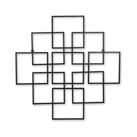 8' X 10' Gray Black And Ivory Plaid Washable Indoor Outdoor Area Rug