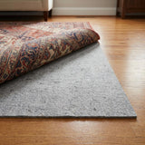 4' x 6' Gray And Black Non Slip Rug Pad