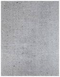 8' X 10' Rust Gray And Silver Floral Washable Area Rug With UV Protection