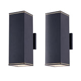 Black Transparent Outdoor Hanging Light