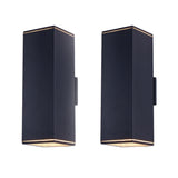Black Transparent Outdoor Hanging Light