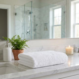 White Turkish Cotton 40" X 70" Bath Sheet