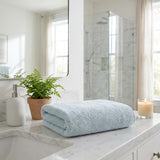 Aqua Turkish Cotton 40" X 70" Bath Sheet