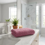 Pink Turkish Cotton 35" X 66" Bath Sheet