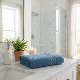 Aqua Turkish Cotton 35" X 66" Bath Sheet