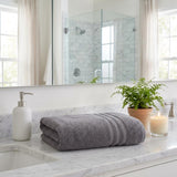 Dark Gray Turkish Cotton 35" X 66" Bath Sheet