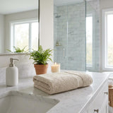 Beige Turkish Cotton 27" X 54" Bath Towel