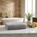 Light Gray Turkish Cotton 27" X 54" Bath Towel