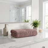Light Brown Turkish Cotton 27" X 54" Bath Towel