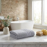 Light Gray Turkish Cotton 27" X 54" Bath Towel