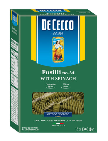 DECECCO PSTA SPIN FUSLLI ( 12 X 12 OZ   )