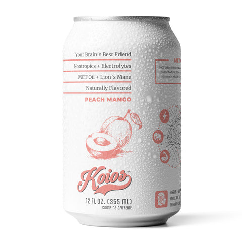 KOIO PEACH MANGO CRBNTD ( 12 X 12 OZ   )