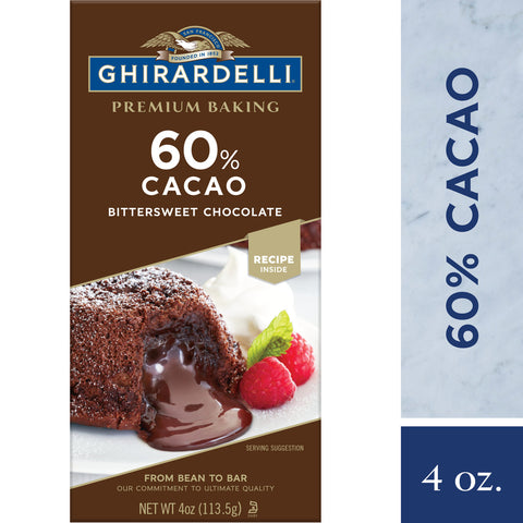 GHIR BITTERSWT CHOC BKG ( 12 X 4 OZ   )