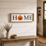 9" X 23" Black Natural And White Celebration Home Wood Wall Decor