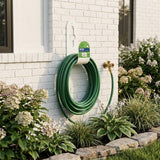 4" White Metal Garden Hose Hanger