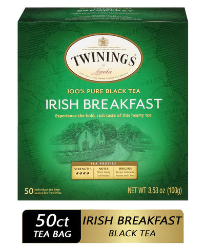 TWININGS IRISH BRKFST BL ( 6 X 50 BAG  )