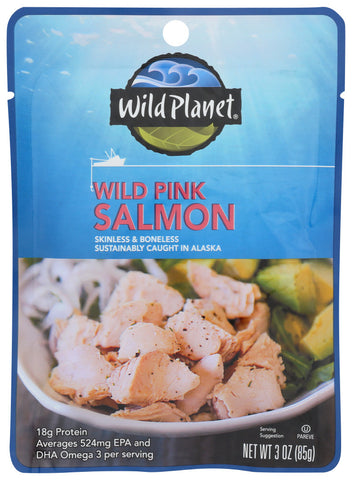 W P WILD PINK SALMON     ( 24 X 3 OZ   )