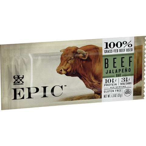 EPIC BAR BEEF JALAPENO ( 12 X 1.3 OZ   )