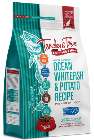 T&T OCN WHT FISH DRY CAT ( 5 X 7 LB   )