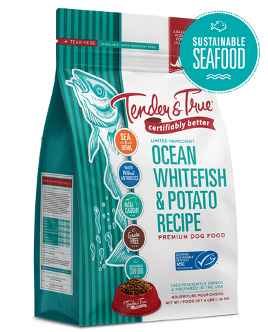 T&T OCN WFSH POT DRY DOG ( 6 X 4 LB   )