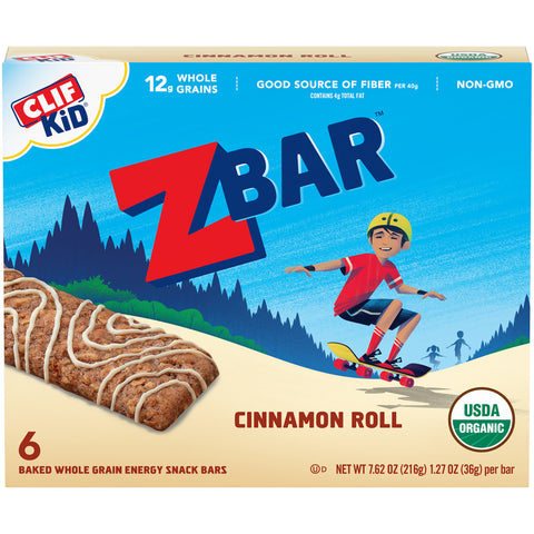 OG2 CLIF ZBAR CINN ROLL  ( 9 X 6 PACK )