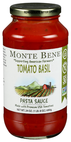 MONTE PSCE TOMATO BASIL ( 6 X 24 OZ   )