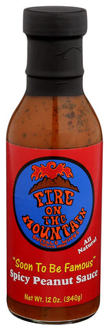 FIRE MTN SPCY PNUT SCE ( 12 X 12 OZ   )