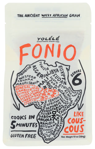 YOLELE FONIO GRAIN MICRO ( 6 X 10 OZ   )