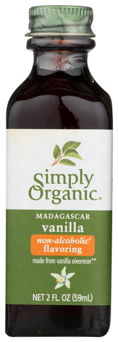 Simply Organic Vanilla Flavoring 2 Oz (6X2 OZ)