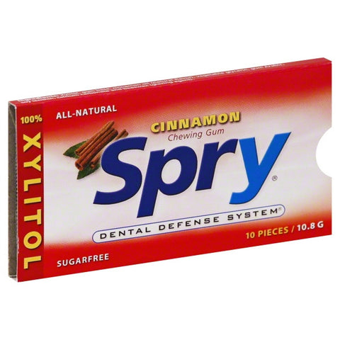 Spry Cinnamon Gum (20x10 Ct)