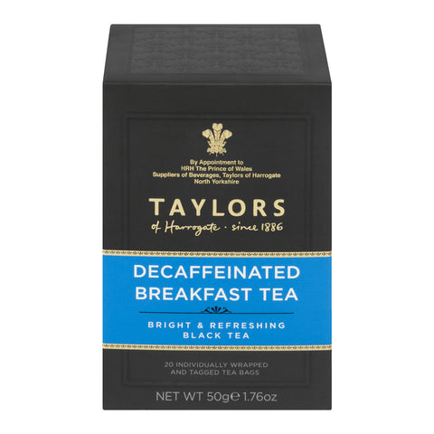 Taylors Of Harrogate Decaf Breakfast Tea (6x20BAG )