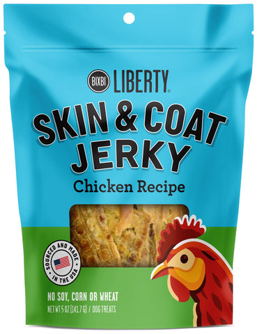 BIXBI SKN&COAT CHK JERKY ( 6 X 5 OZ   )