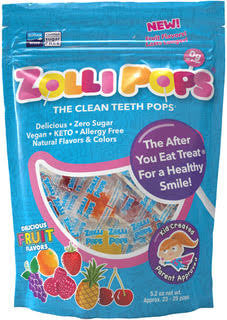 ZOLLIPOPS ASST FRT CNDY ( 16 X 5.2 OZ   )