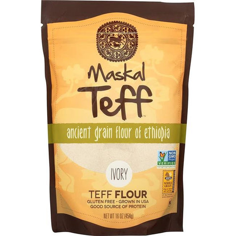 MASKAL TEFF FLOUR IVORY ( 6 X 16 OZ   )