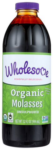 Wholesome Sweeteners Blackstrap Molasses Molasses (12x32 Oz)