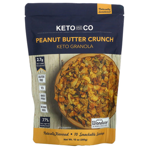 KETOCO PNT BTR C GRANOLA ( 6 X 10 OZ   )