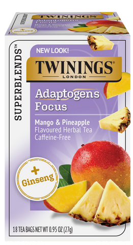 TWININGS WELLNESS FOCUS ( 6 X 18 BAG  )