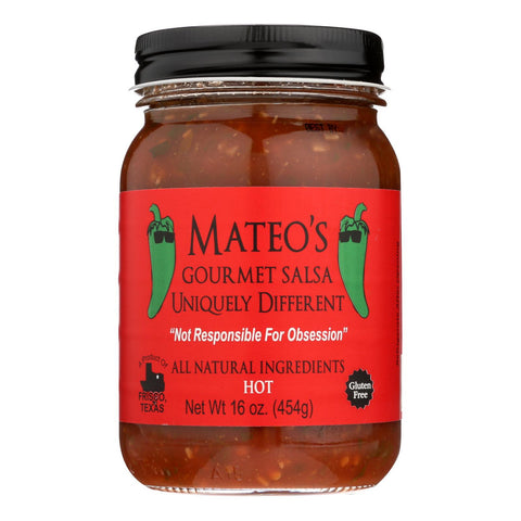 MATEO GRMT SALSA HOT ( 6 X 16 OZ   )