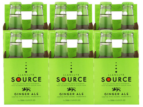 LLANLLRY GINGER ALE ( 6 X 6.8 OZ   )