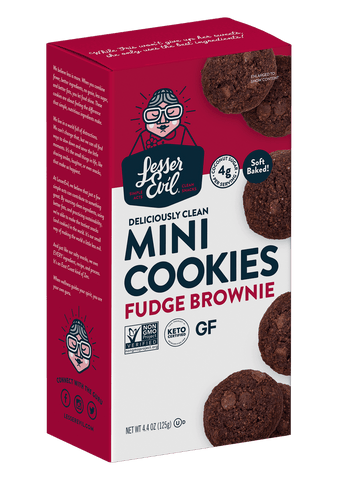 LE COOKIE FUDGE BROWNIE ( 6 X 4.4 OZ   )