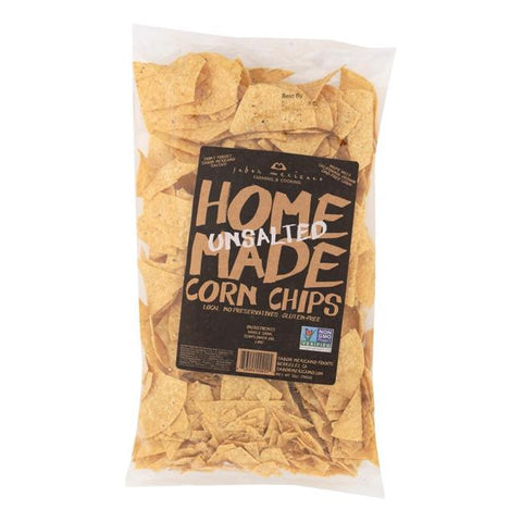 SABO CORN CHIPS UNSALTED ( 11 X 12 OZ   )