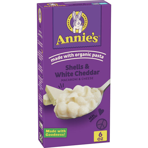 Annie's Shells and White Cheddar (12x6 Oz)