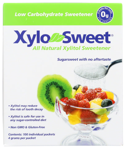 Xylosweet Xylitol Sweetener  (1x100 Ct)