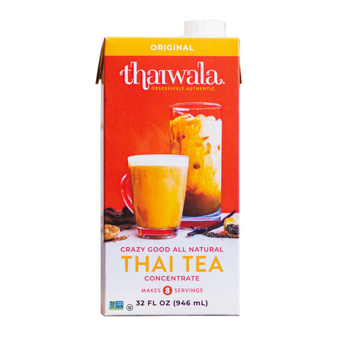 THAIWA THAI TEA NAT CONC ( 6 X 32 OZ   )